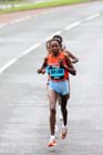 Priscah Jeptoo leads the BUPA Great North Run.